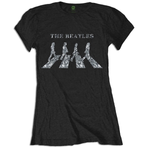 The Beatles - Crossing Diamante Lady Bl ryhmässä MERCH / T-paita / Rockoff_Nya April24 @ Bengans Skivbutik AB (5527823r)