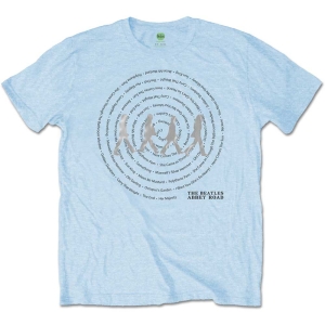 The Beatles - Abbey Road Songs Swirl Uni Lht Blue ryhmässä MERCH / T-paita / Rockoff_Nya April24 @ Bengans Skivbutik AB (5528320r)