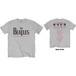 The Beatles - Candlestick Park Uni Grey ryhmässä MERCH / T-paita / Rockoff_Nya April24 @ Bengans Skivbutik AB (5528329r)