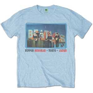 The Beatles - Nippon Budokan Uni Blue ryhmässä MERCH / T-paita / Rockoff_Nya April24 @ Bengans Skivbutik AB (5528335r)