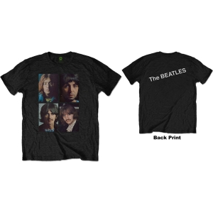 The Beatles - White Album Faces Uni Bl ryhmässä MERCH / T-paita / Rockoff_Nya April24 @ Bengans Skivbutik AB (5528345r)