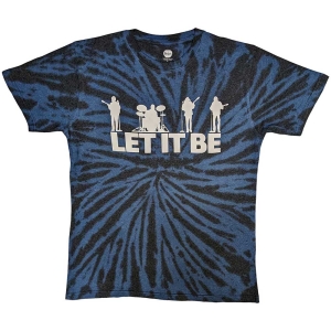 The Beatles - Let It Be Silhouette Uni Bl Dip-Dye ryhmässä MERCH / T-paita / Rockoff_Nya April24 @ Bengans Skivbutik AB (5528365r)