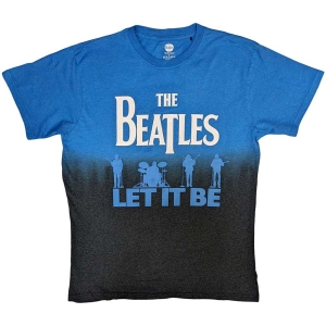 The Beatles - Let It Be Split Uni Blue Dip-Dye ryhmässä MERCH / T-paita / Rockoff_Nya April24 @ Bengans Skivbutik AB (5528367r)