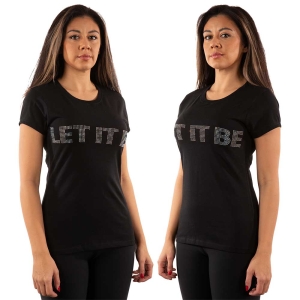 The Beatles - Let It Be Diamante Lady Bl ryhmässä MERCH / T-paita / Rockoff_Nya April24 @ Bengans Skivbutik AB (5528949r)