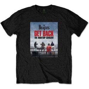 The Beatles - Rooftop Concert Uni Bl ryhmässä MERCH / T-paita / Rockoff_Nya April24 @ Bengans Skivbutik AB (5528954r)