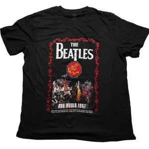 The Beatles - Our World 1967 Uni Bl ryhmässä MERCH / T-paita / Rockoff_Nya April24 @ Bengans Skivbutik AB (5528964r)