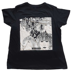 The Beatles - Revolver Album Cover Lady Bl ryhmässä MERCH / T-paita / Rockoff_Nya April24 @ Bengans Skivbutik AB (5528978r)