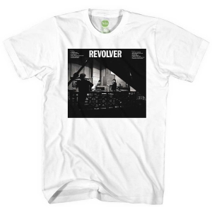 The Beatles - Revolver Studio Uni Wht ryhmässä MERCH / T-paita / Rockoff_Nya April24 @ Bengans Skivbutik AB (5528991r)