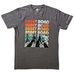 The Beatles - Abbey Stacked Uni Char ryhmässä MERCH / T-paita / Rockoff_Nya April24 @ Bengans Skivbutik AB (5528996r)