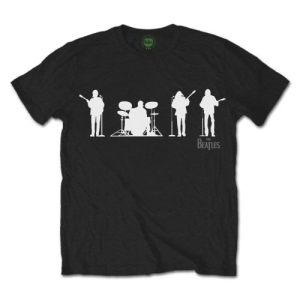 The Beatles - Saville Row Line Up Silhouette Uni Bl ryhmässä MERCH / T-paita / Rockoff_Nya April24 @ Bengans Skivbutik AB (5529001r)