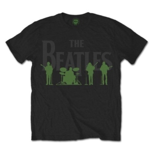 The Beatles - Saville Row Line Up Green Silhouette Uni ryhmässä MERCH / T-paita / Rockoff_Nya April24 @ Bengans Skivbutik AB (5529002r)