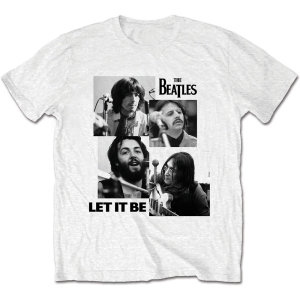 The Beatles - Let It Be Uni Wht  1 ryhmässä MERCH / T-paita / Rockoff_Nya April24 @ Bengans Skivbutik AB (5529003r)