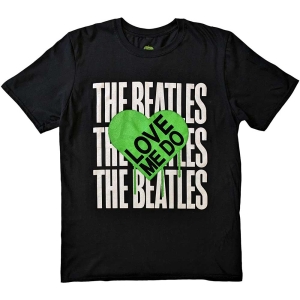 The Beatles - Lmd Graffiti Heart Uni Bl ryhmässä MERCH / T-paita / Rockoff_Nya April24 @ Bengans Skivbutik AB (5529007r)