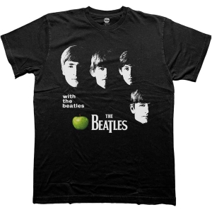 The Beatles - With The Beatles Apple Uni Bl ryhmässä MERCH / T-paita / Rockoff_Nya April24 @ Bengans Skivbutik AB (5529011r)