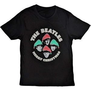 The Beatles - Xmas Hats Uni Bl ryhmässä MERCH / T-paita / Rockoff_Nya April24 @ Bengans Skivbutik AB (5529027r)