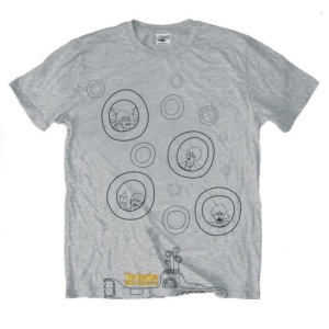 The Beatles - Bubbles Uni Grey ryhmässä MERCH / T-paita / Rockoff_Nya April24 @ Bengans Skivbutik AB (5529028r)