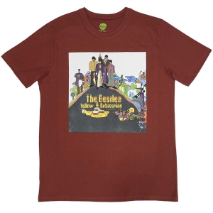 The Beatles - Yellow Submarine Album Cover Uni Red ryhmässä MERCH / T-paita / Rockoff_Nya April24 @ Bengans Skivbutik AB (5529040r)