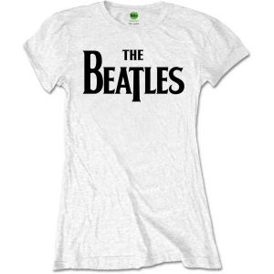 The Beatles - Packaged Drop T Lady Wht ryhmässä MERCH / T-paita / Rockoff_Nya April24 @ Bengans Skivbutik AB (5529054r)