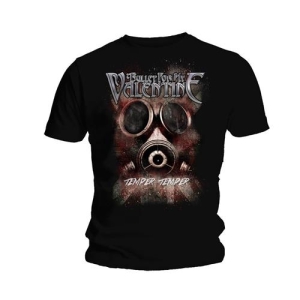 Bullet For My Valentine - Temper Temper Gas Mask Uni Bl ryhmässä MERCH / T-paita / Rockoff_Nya April24 @ Bengans Skivbutik AB (5529245r)