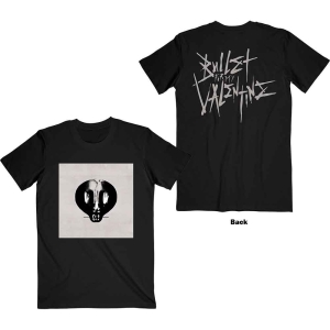 Bullet For My Valentine - Album Cropped & Large Logo Back Uni Bl ryhmässä MERCH / T-paita / Rockoff_Nya April24 @ Bengans Skivbutik AB (5529248r)