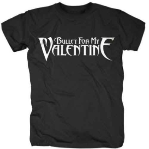 Bullet For My Valentine - Logo Uni Bl ryhmässä MERCH / T-paita / Rockoff_Nya April24 @ Bengans Skivbutik AB (5529254r)