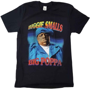 Biggie Smalls - Poppa Uni Bl ryhmässä MERCHANDISE / T-paita / Hip Hop-Rap @ Bengans Skivbutik AB (5529261r)