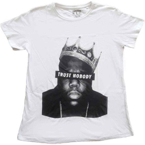 Biggie Smalls - Trust Nobody Lady Wht  4 ryhmässä MERCHANDISE / T-paita / Hip Hop-Rap @ Bengans Skivbutik AB (5529265)