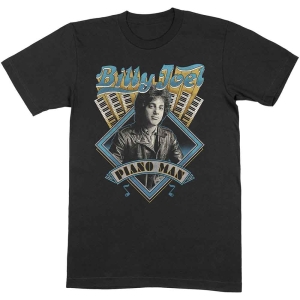 Billy Joel - Piano Man Uni Bl    ryhmässä MERCH / T-paita / Rockoff_Nya April24 @ Bengans Skivbutik AB (5529459r)