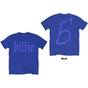 Billie Eilish - Billie 5 Uni Blue ryhmässä MERCH / T-paita / Rockoff_Nya April24 @ Bengans Skivbutik AB (5529471r)