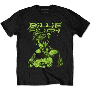 Billie Eilish - Illustration Uni Bl ryhmässä MERCH / T-paita / Rockoff_Nya April24 @ Bengans Skivbutik AB (5529475r)