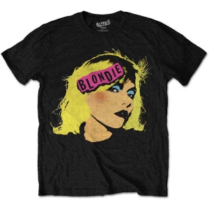 Blondie - Punk Logo Uni Bl ryhmässä MERCHANDISE / T-paita / Pop-Rock @ Bengans Skivbutik AB (5529506)