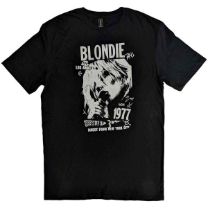 Blondie - 1977 Vintage Uni Bl ryhmässä MERCH / T-paita / Rockoff_Nya April24 @ Bengans Skivbutik AB (5529805r)