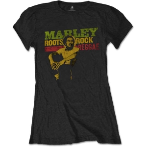 Bob Marley - Roots, Rock, Reggae Lady Bl ryhmässä MERCHANDISE / T-paita / Reggae @ Bengans Skivbutik AB (5529825r)