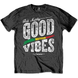 Bob Marley - Good Vibes Uni Char ryhmässä MERCHANDISE / T-paita / Reggae @ Bengans Skivbutik AB (5529828r)