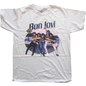 Bon Jovi - Breakout Uni Natrl ryhmässä MERCH / T-paita / Rockoff_Nya April24 @ Bengans Skivbutik AB (5530210r)