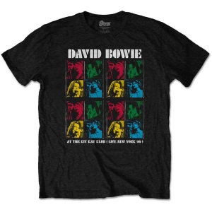 David Bowie - Kit Kat Klub Uni Bl ryhmässä MERCH / T-paita / Rockoff_Nya April24 @ Bengans Skivbutik AB (5530216r)