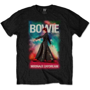 David Bowie - Moonage 11 Fade Uni Bl ryhmässä MERCH / T-paita / Rockoff_Nya April24 @ Bengans Skivbutik AB (5530225r)