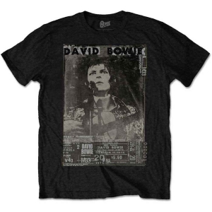 David Bowie - Ziggy Live Uni Bl ryhmässä MERCH / T-paita / Rockoff_Nya April24 @ Bengans Skivbutik AB (5530246r)