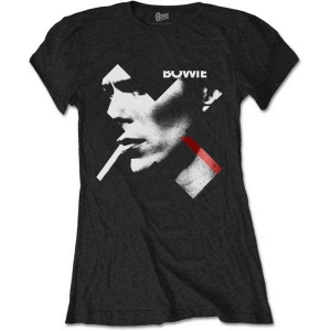 David Bowie - X Smoke Red Lady Bl ryhmässä MERCH / T-paita / Rockoff_Nya April24 @ Bengans Skivbutik AB (5530247r)