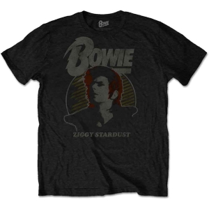 David Bowie - Vtge Ziggy Uni Bl ryhmässä MERCH / T-paita / Rockoff_Nya April24 @ Bengans Skivbutik AB (5530249r)