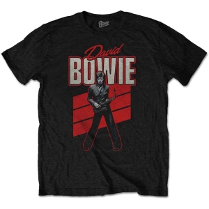 David Bowie - Red Sax Uni Bl ryhmässä MERCHANDISE / T-paita / Pop-Rock @ Bengans Skivbutik AB (5530253r)