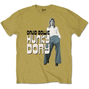 David Bowie - Hunky Dory 2 Uni Mustard ryhmässä MERCH / T-paita / Rockoff_Nya April24 @ Bengans Skivbutik AB (5530262r)