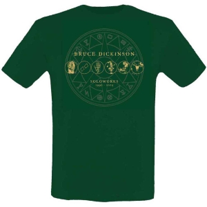 Bruce Dickinson - Soloworks Uni Green ryhmässä MERCHANDISE / T-paita / Hårdrock @ Bengans Skivbutik AB (5530389)