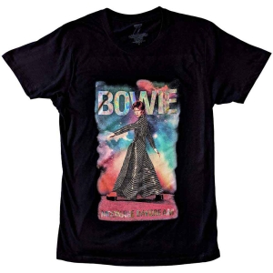 David Bowie - Moonage 11 Fade Glitter Uni Bl ryhmässä MERCH / T-paita / Rockoff_Nya April24 @ Bengans Skivbutik AB (5530632r)