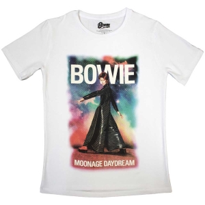 David Bowie - Moonage 11 Fade Lady Wht ryhmässä MERCH / T-paita / Rockoff_Nya April24 @ Bengans Skivbutik AB (5530634r)