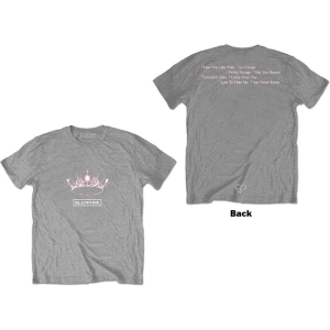 Blackpink - The Album - Crown Uni Grey ryhmässä MERCH / T-paita / Rockoff_Nya April24 @ Bengans Skivbutik AB (5530640r)