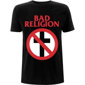 Bad Religion - Classic Buster Cross Uni Bl ryhmässä MERCH / T-paita / Rockoff_Nya April24 @ Bengans Skivbutik AB (5530651r)