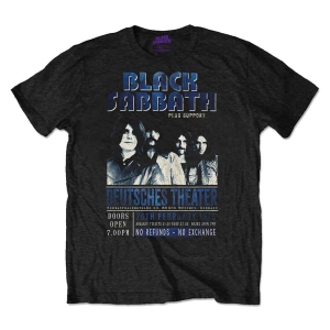 Black Sabbath - Deutsches '73 Uni Bl Eco ryhmässä MERCH / T-paita / Rockoff_Nya April24 @ Bengans Skivbutik AB (5530659r)