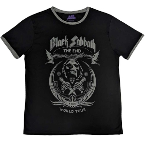 Black Sabbath - The End Mushroom Cloud Ringer Uni Bl ryhmässä MERCH / T-paita / Rockoff_Nya April24 @ Bengans Skivbutik AB (5530660r)