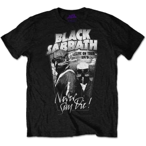 Black Sabbath - Never Say Die Grey Tone Uni Bl ryhmässä MERCH / T-paita / Rockoff_Nya April24 @ Bengans Skivbutik AB (5530671r)